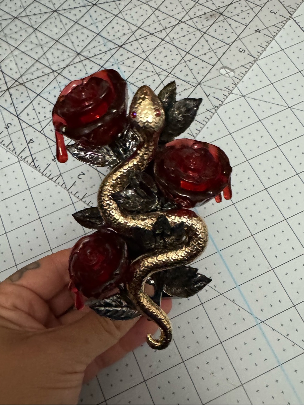 Snake & Dripping Roses Collection - Wallflower